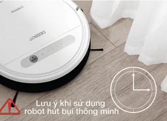 3 lưu ý khi sử dụng robot hút bụi thông minh